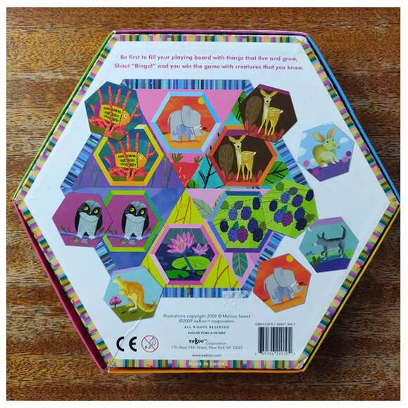 Eeboo Life on Earth Bingo game. - Picture 3 of 6